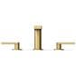 Kohler Composed Widespread Bathroom Sink Faucet in Vibrant Brushed Moderne Brass, , large