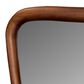 Howard Elliott Waveform Rectangular Mirror in Brown, , large