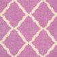 Safavieh Dallas Shag SGD257I-10 10" x 14" Pink/Ivory Area Rug, , large
