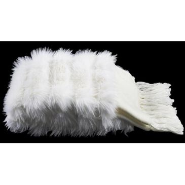 Safavieh Alexi 20"x80" Sheepskin Bed Runner in White, , large