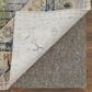 Feizy Melrose 2"6" x 7"3" Ivory and Green Runner, , large