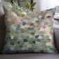 Dalyn Rug Company Kaleidoscope 22" Square Throw Pillow in Cactus, Olive, Plum, Pink, Teal, Purple and Brown, , large
