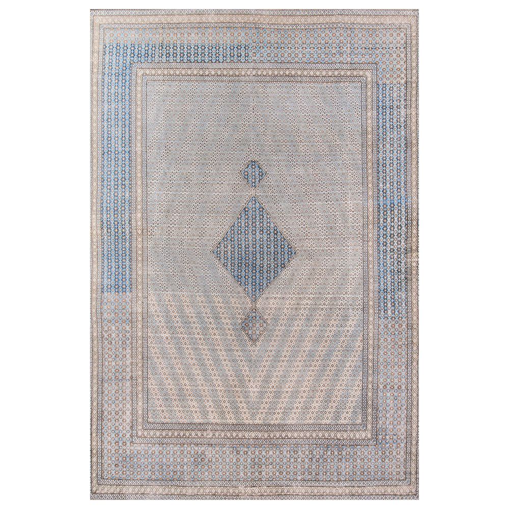 Momeni Afshar 7"6" x 9"6" Blue Area Rug, , large