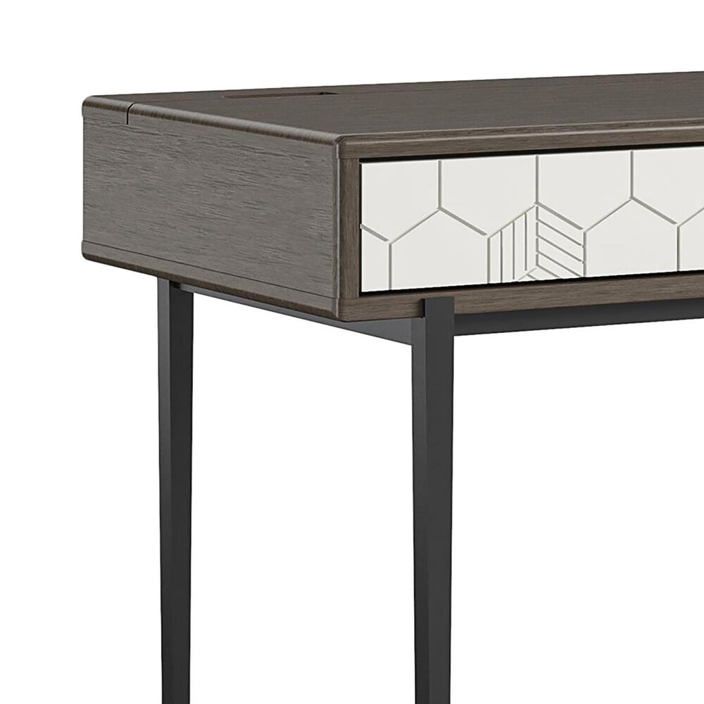 DHP Olivia Computer Desk in Gray, , large