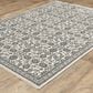 Oriental Weavers Echo Ivory and Blue 9"10" x 12"10" Area Rug, , large