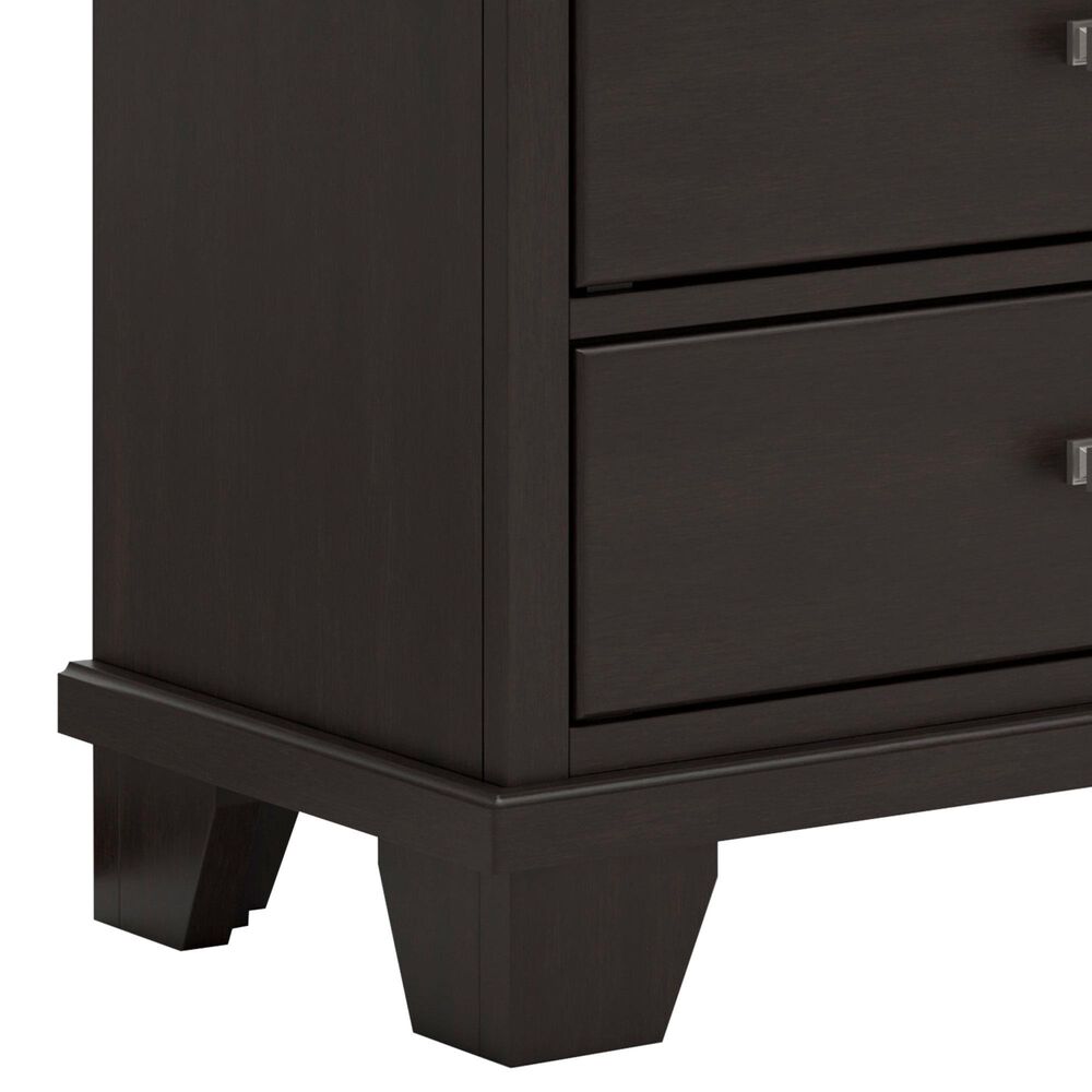 Ashley Covetown 5-Drawer Chest in Dark Brown, , large