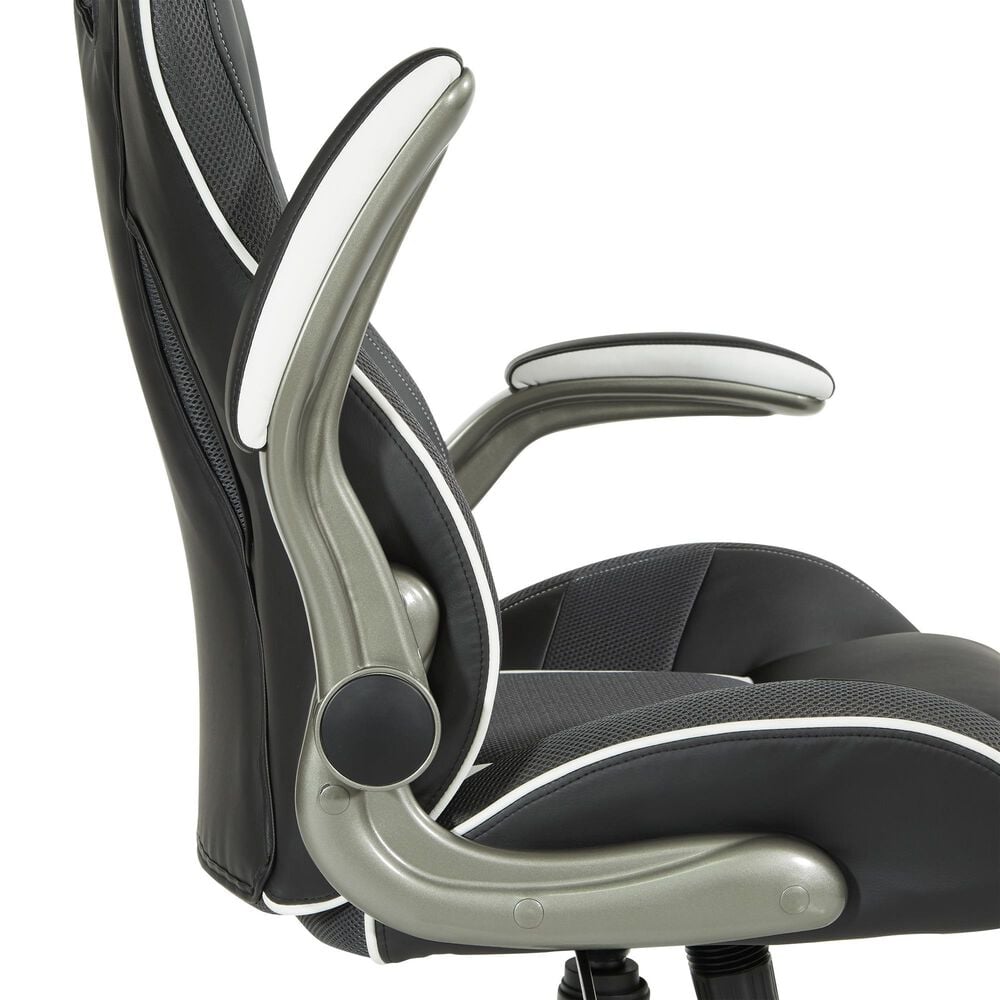 OSP Home Xplorer 51 Gaming Chair in Black and Gray, , large