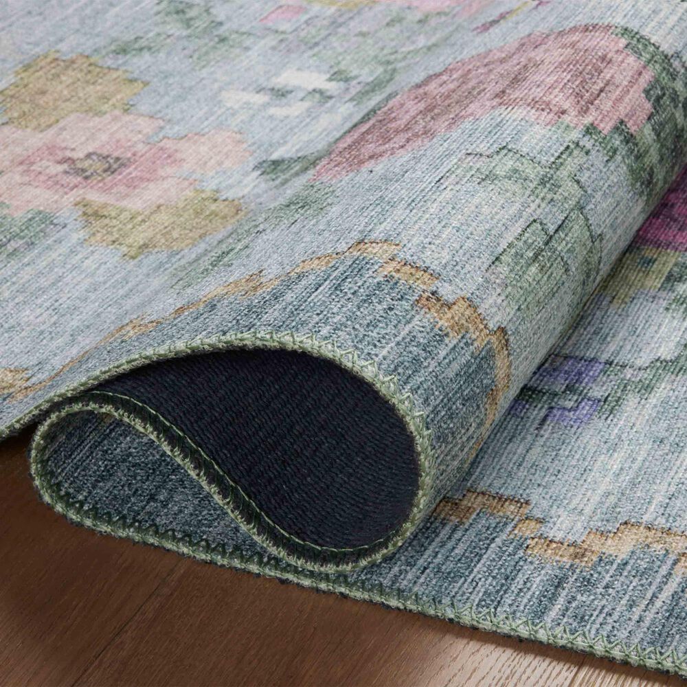 Rifle Paper Co. x Loloi Rosa 7&#39;6&quot; x 9&#39;6&quot; Sky Area Rug, , large