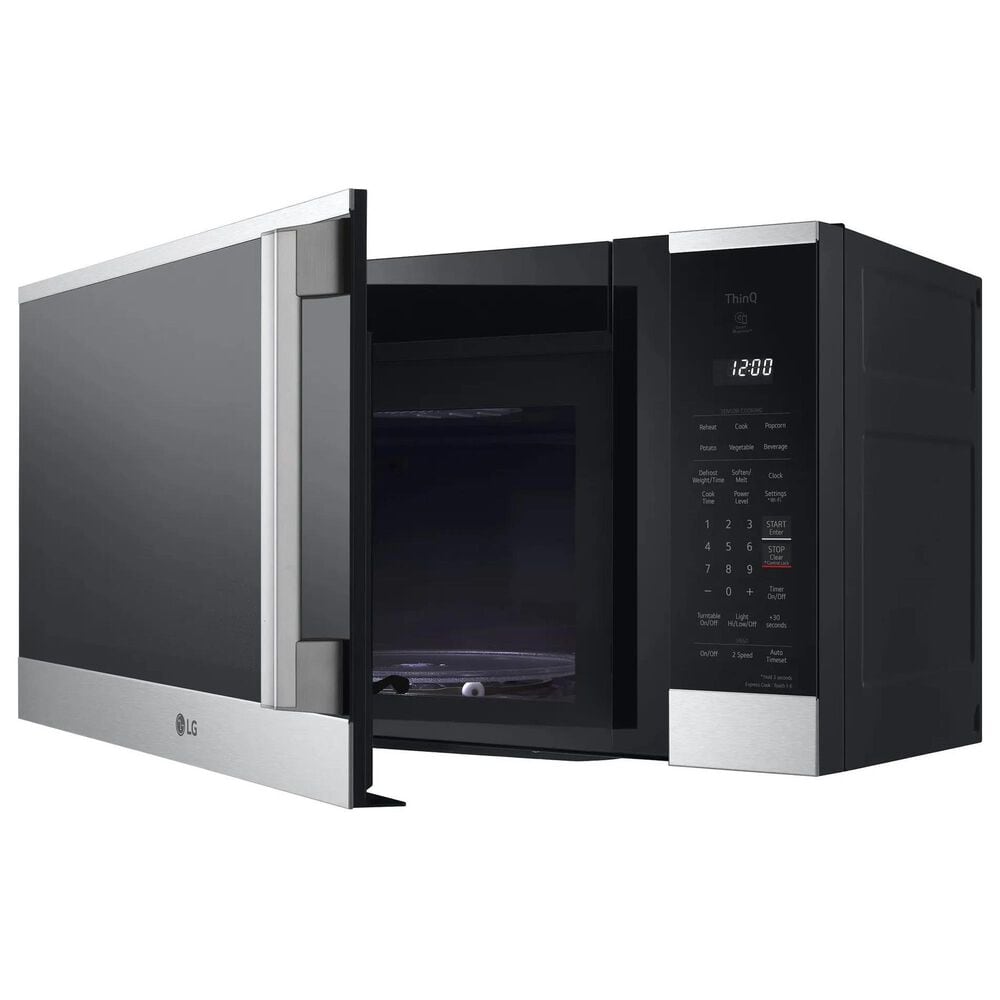 LG 1.8 Cu. Ft. Over-the-Range Microwave Oven in PrintProof Stainless Steel, , large