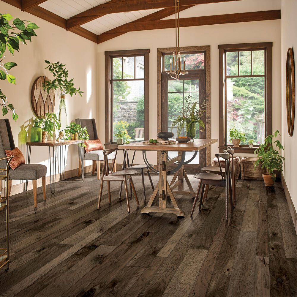 Robbins Natures Canvas Silver Desert Hill Hickory Hardwood, , large