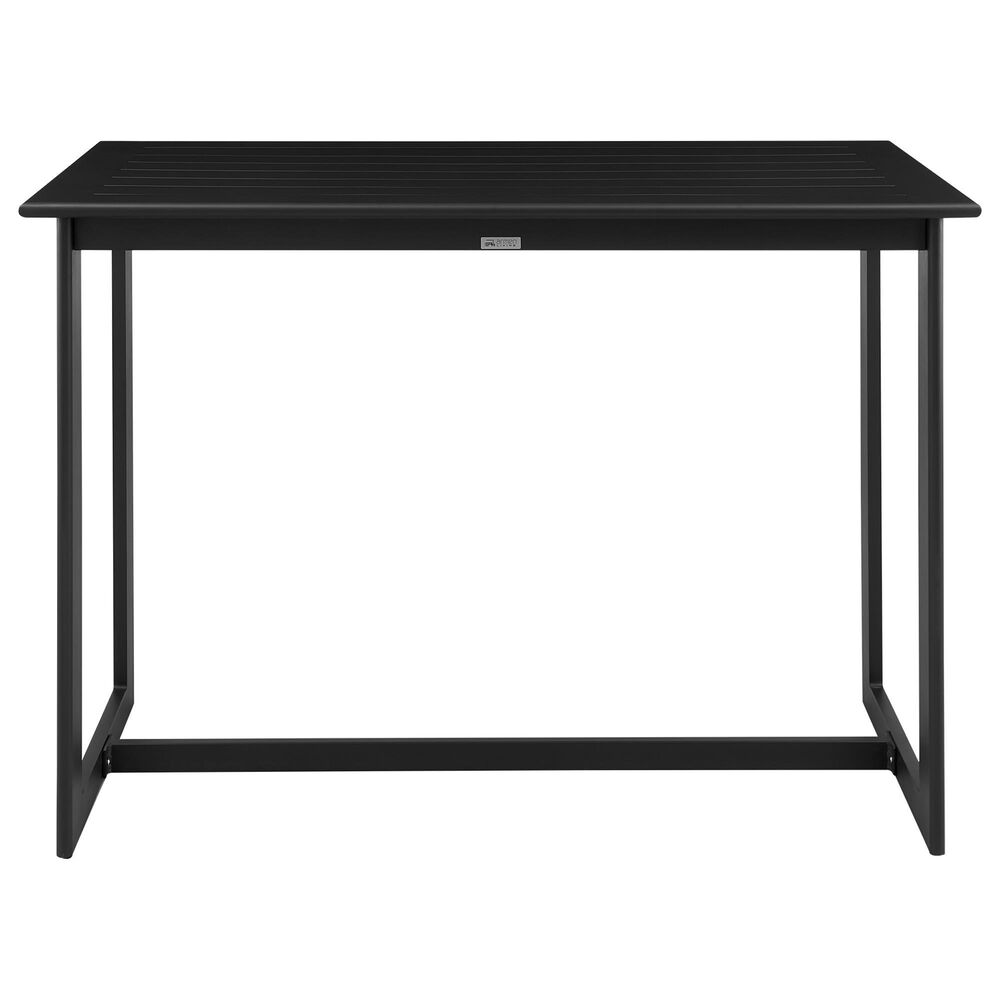 Blue River Aileen 5-Piece Patio Bar Set in Black and Grey, , large