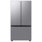 Samsung Bespoke Bespoke 30.1 Cu. Ft. 3-Door French Door Refrigerator - Stainless Steel Panels Included, , large