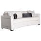 Decor-Rest Furniture Stationary Sofa in Ivory, , large
