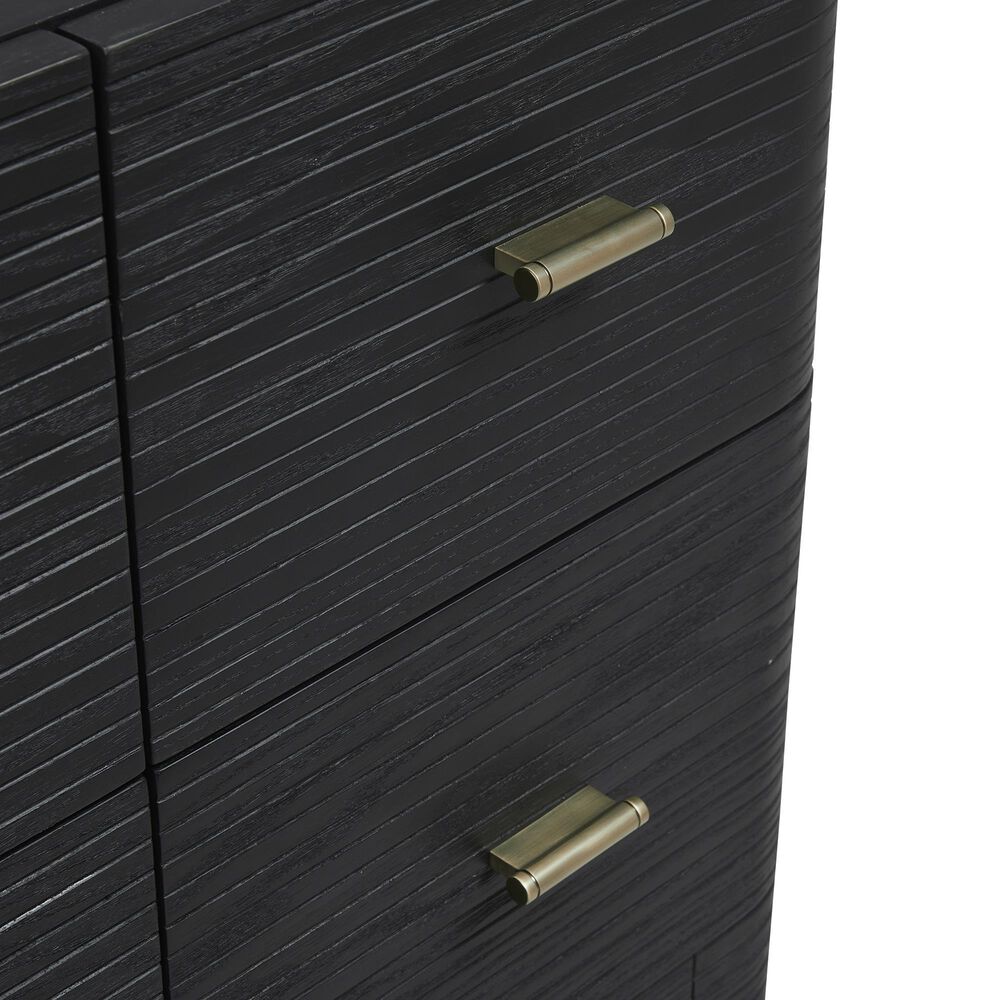 James Martin Vanities Lucian 48&quot; Single Vanity in Carbon Oak with 3 cm Victorian Silver Quartz Top, , large