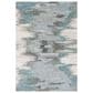 Surya Montclair 5" x 7"6" Teal, Sage, Light Beige, Charcoal, Blue and Light Gray Area Rug, , large