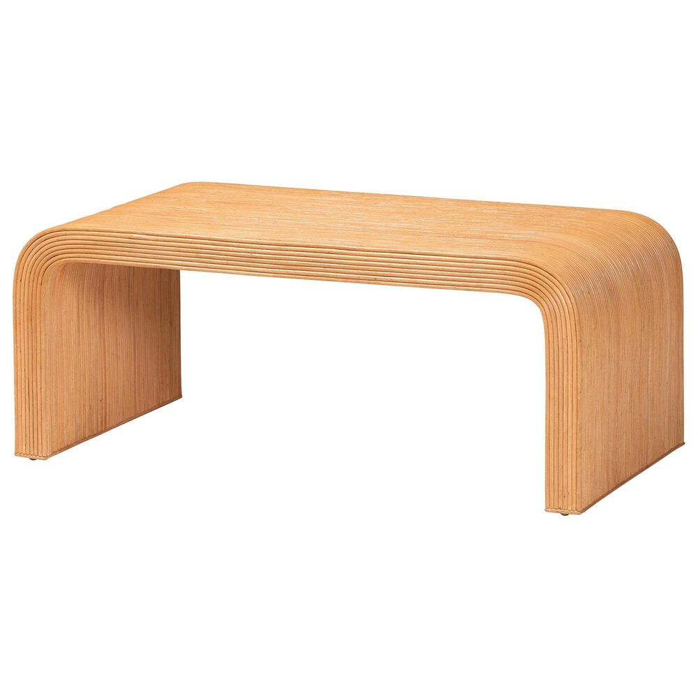 Baxton Studio Guevara Coffee Table in Light Honey, , large