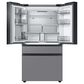 Samsung Bespoke 29 Cu. Ft. 4-Door French Door Refrigerator with Beverage Center in Stainless Steel Panels, , large