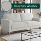 Lifestyle Solutions Mercer Stationary Sofa in Ivory, , large