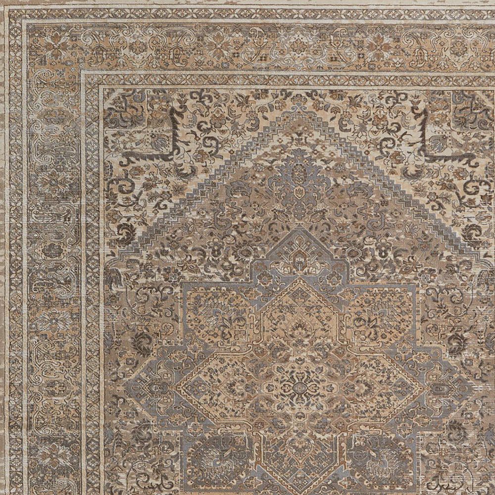 Feizy Celene 39KXF 7&#39;9&quot; x 10&#39; Beige and Gray Area Rug, , large