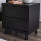 Ashley Danziar Nightstand in Matte Black, , large
