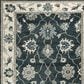 RIZZY Ashton 6" x 9" Charcoal and Ivory Area Rug, , large