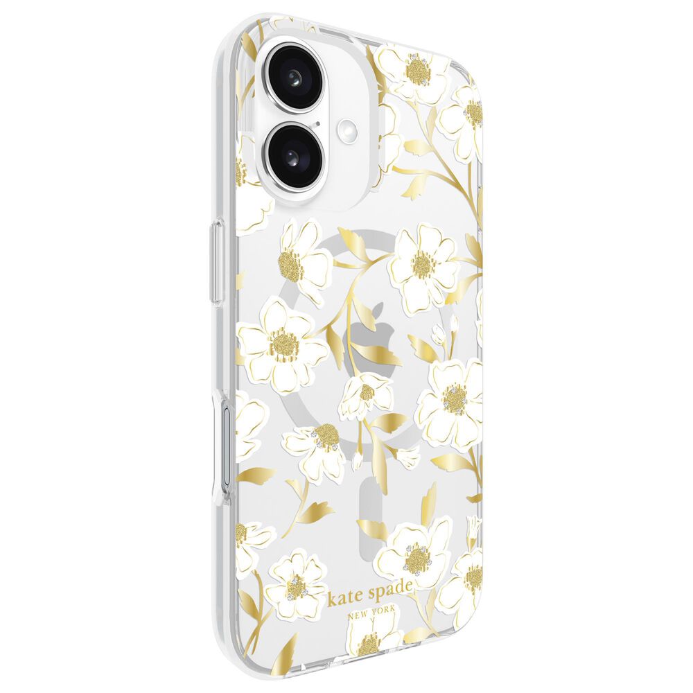 Kate Spade Protective MagSafe Case for iPhone 16 in Sunshine Floral, , large