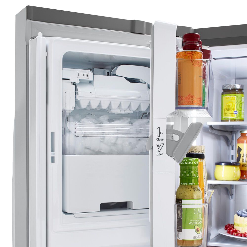 LG 24 Cu. Ft. Counter-Depth French Door Refrigerator with Craft Ice in PrintProof Stainless Steel, , large