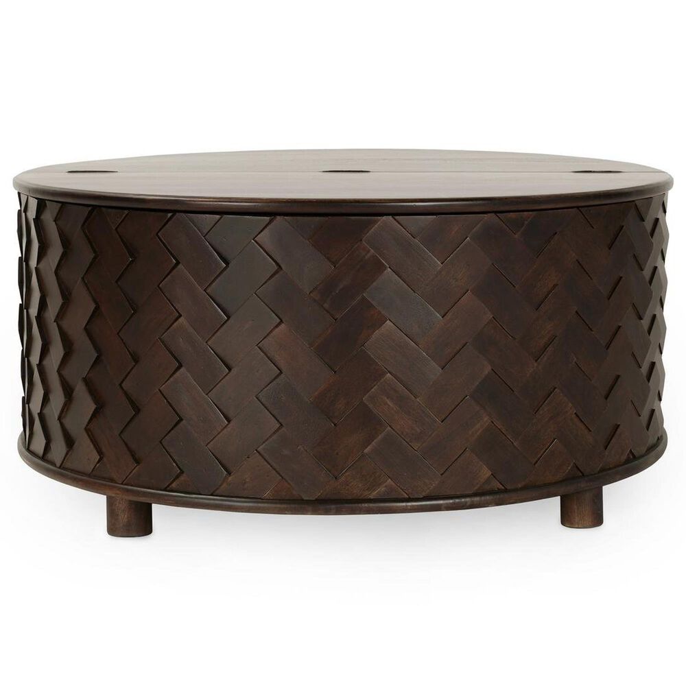 Classic Home Shira Coffee Table in Kona Brown, , large