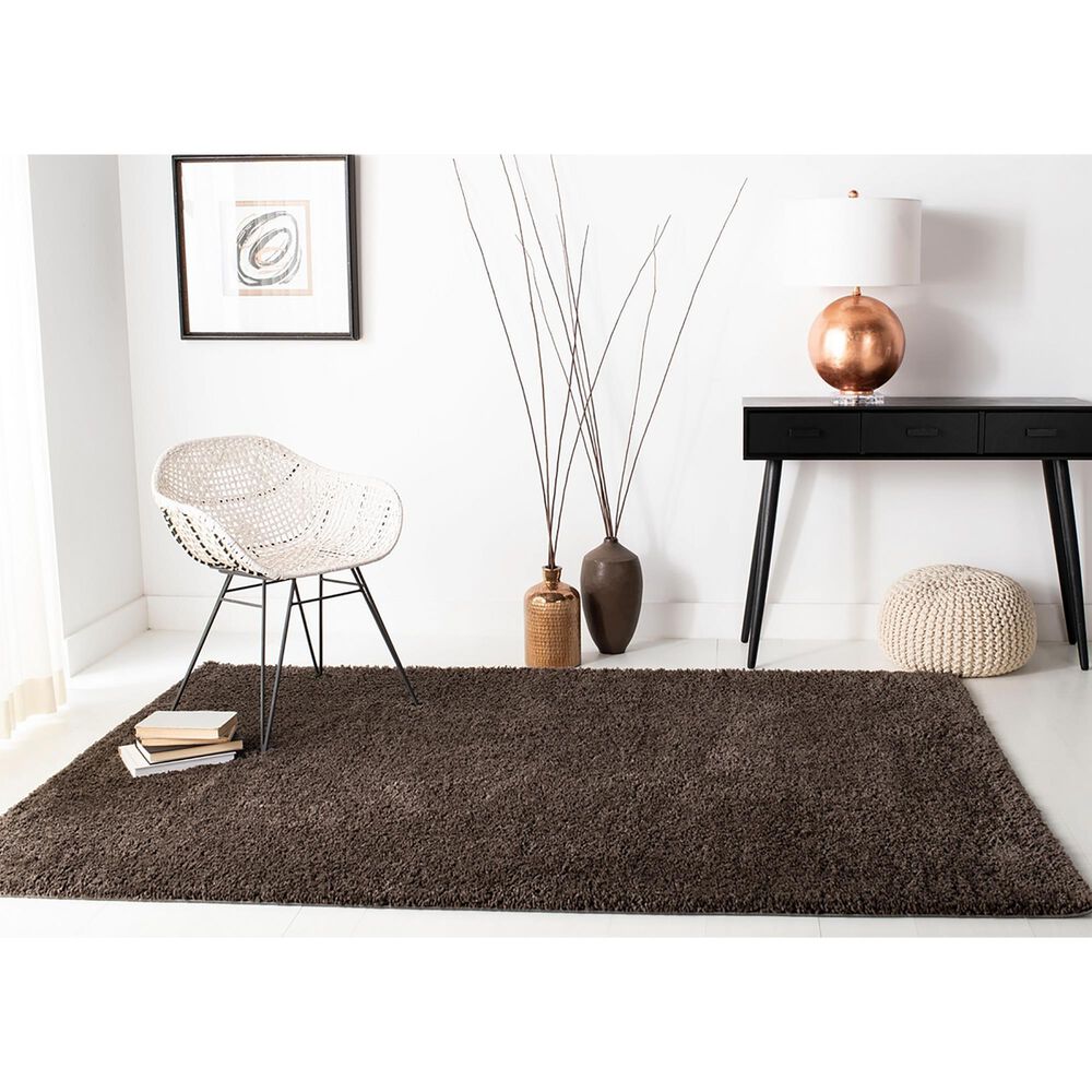 Safavieh August Shag 10&#39; x 14&#39; Brown Area Rug, , large