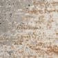 Loloi II Bianca 3"4" x 5"7" Stone and Gold Area Rug, , large
