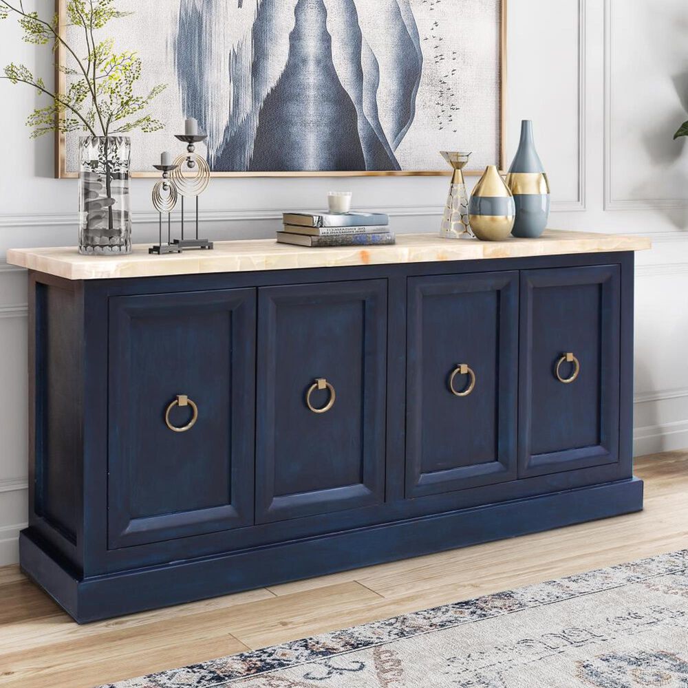 Sunset Bay Corsica 72" Console in Dark Blue, , large