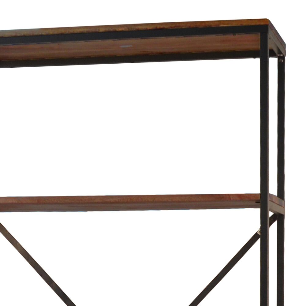 Carolina Chair and Table Brayden Bookcase in Chestnut/Black, , large