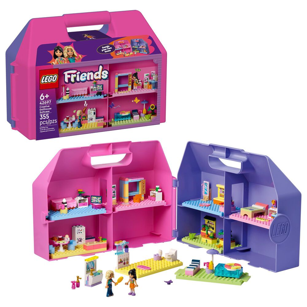 LEGO Friends Creative Dollhouse Suitcase Building Set, , large