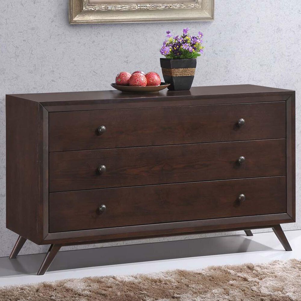 Modway Tracy 3-Drawer Dresser in Cappuccino, , large