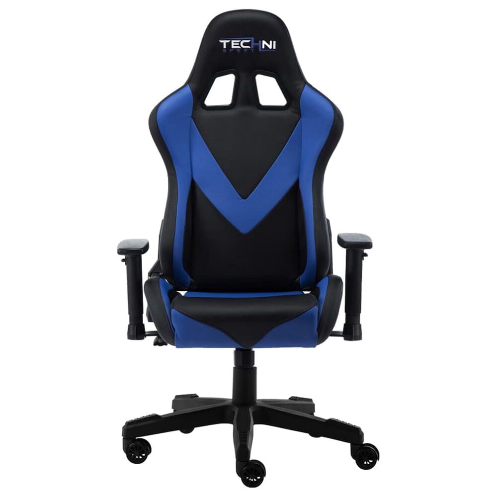 Techni Sport ProGamer2 Gaming Chair in Blue and Black, , large