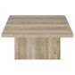 Pacific Landing Devar Square Coffee Table in Distressed Pine, , large