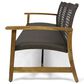 Hearth and Haven Hampton Outdoor Sofa in Natural, , large
