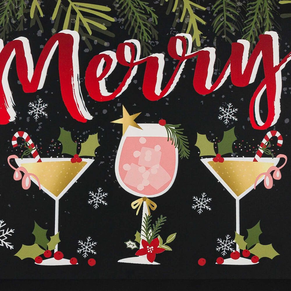 Mohawk Dri-Pro Deluxe Merry Martinis 1&#39;6&quot; x 2&#39;6&quot; Multicolor Door Mat, , large