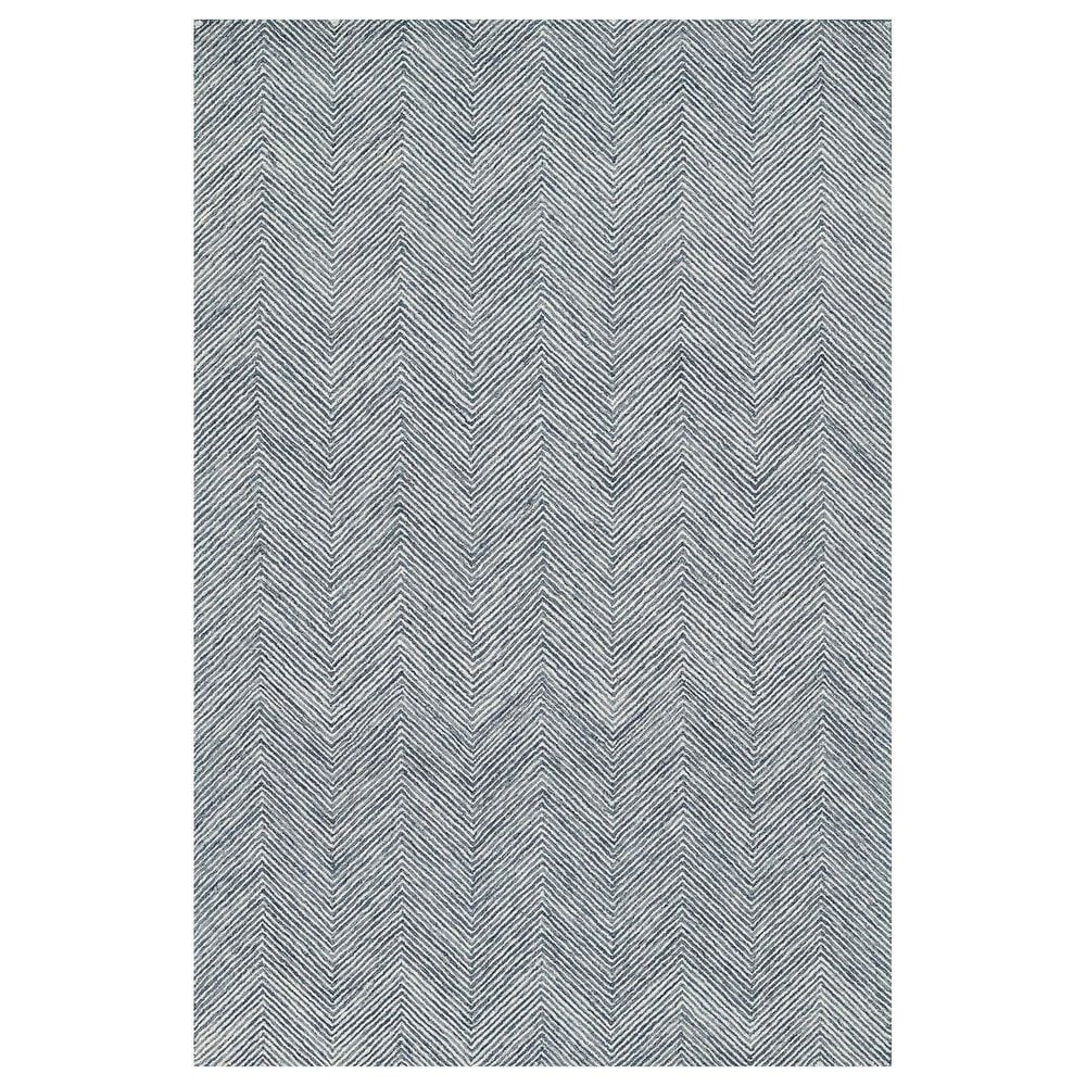 Momeni Charles 3"6" x 5"6" Denim Area Rug, , large