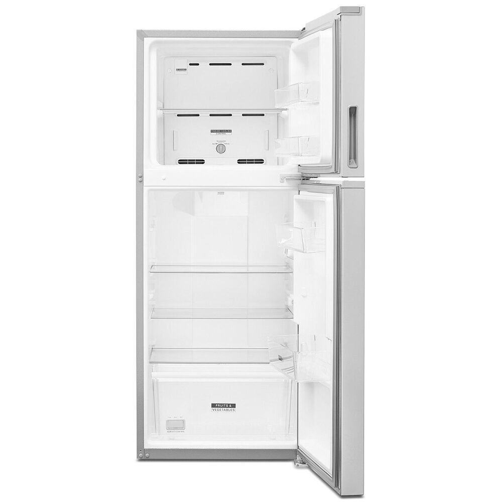 Whirlpool 11.6 Cu. Ft. Top Freezer Refrigerator in Fingerprint Resistant Stainless Steel, , large