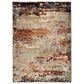 Amer Rugs Allure 8"9" x 11"9" Ivory and Orange Area Rug, , large
