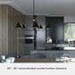 Hunter Grove Isle 5-Light Chandelier in Matte Black, , large
