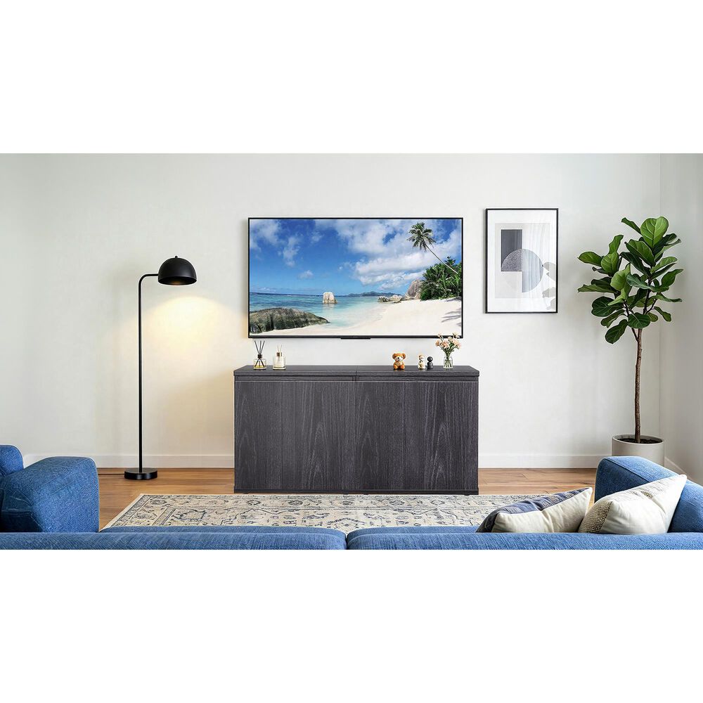 ErgoAV Modular Shelf Cabinet in Gray, , large