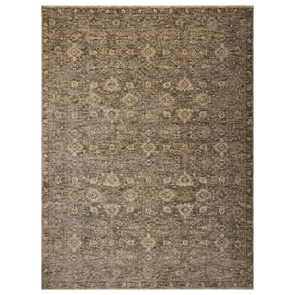Magnolia Home Junie 9"6" Round Lagoon and Natural Area Rug, , large