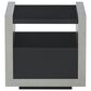 Furniture of America Anderson End Table in Black/Cement, , large