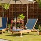 Three Birds Casual Riviera Lounger in Navy, , large