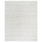 Surya Ariel White, Light Gray and Rust 10" x 14" Area Rug, , large