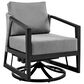 Blue River Aileen 3-Piece Patio Swivel Seating Set in Black and Grey, , large
