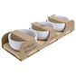 BIA Cordon Bleu 4-Piece Bamboo Board and Bowl Set in White, , large