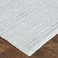 Feizy Redford 8670F 10" x 14" White and Silver Area Rug, , large